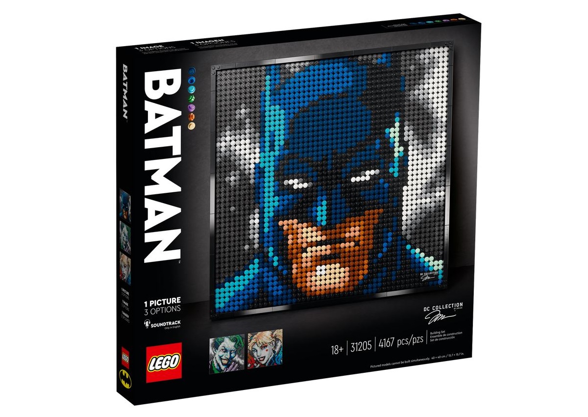 Lego 31205 art la collection batman de jim lee avec le joker ou