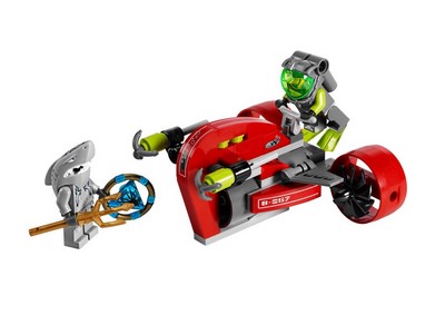 lego 2010 set 8057 Wreck Raider La moto des profondeurs