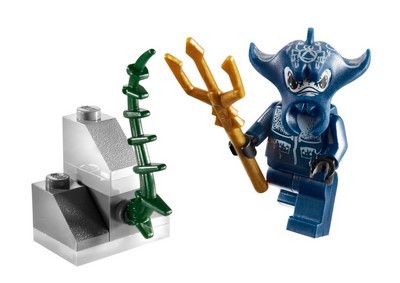 lego 2010 set 8073 Manta Warrior Le guerrier manta