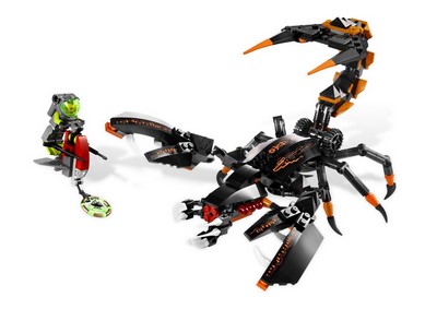 lego 2010 set 8076 Deep Sea Striker Scorpion des profondeurs