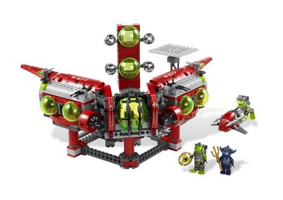 lego 2010 set 8077 Atlantis Exploration HQ