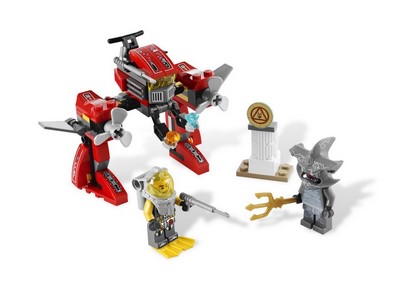 lego 2011 set 7977 Seabed Strider Le robot des profondeurs