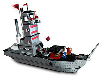 lego 2006 set 3829 Fire Nation Ship 