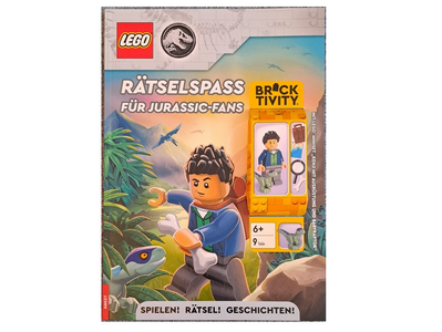 lego 2025 set b25jw01de Jurassic World - Rätselspass für Jurassic-Fans (Softcover) 