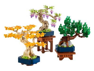 lego 2025 set 10373 Mini Bonsai Trees Mini bonsaïs