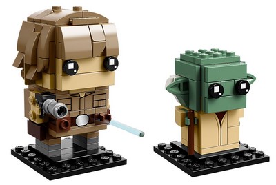 lego 2018 set 41627 Luke Skywalker and Yoda [#70 / #71] 