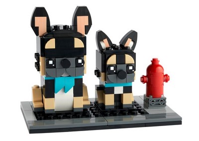 lego 2022 set 40544 Pets French Bulldog [#154 / #155] Les Bulldog français [#154 / #155]