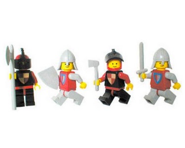 lego 1983 set 6002-2 Castle Figures 