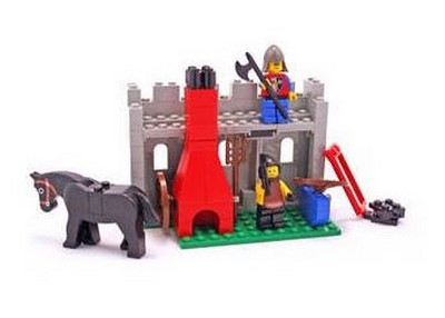 lego 1984 set 6040 Blacksmith Shop