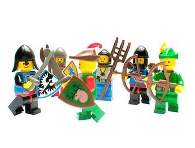 lego 1988 set 6103 Castle Mini Figures 