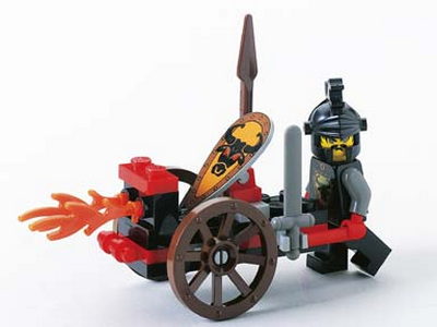 lego 2000 set 1288 Fire Cart 