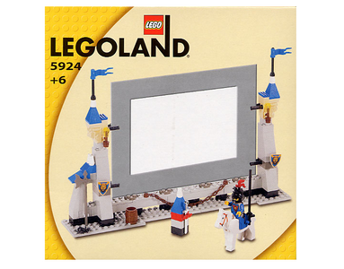 lego 2002 set 5924 Photo Frame Legoland Castle 