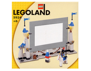 lego 2002 set 5924 Photo Frame Legoland Castle