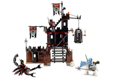 lego 2005 set 8876 Scorpion Prison Cave