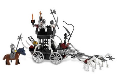 lego 2007 set 7092 Skeletons' Prison Carriage