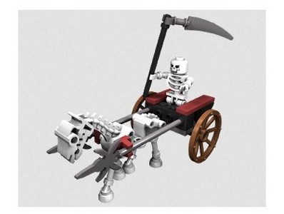 lego 2008 set 5372 Skeleton Chariot 
