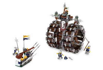 lego 2008 set 7041 Troll Battle Wheel 