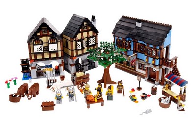 lego 2009 set 10193 Medieval Market Village 