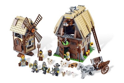 lego 2011 set 7189 Mill Village Raid 