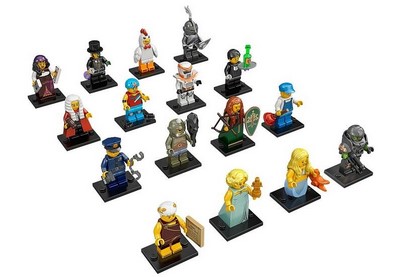lego 2013 set 71000 LEGO Minifigures Series 9 Figurines LEGO - Série 9