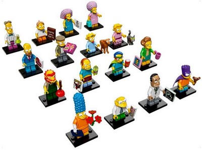 lego 2015 set 71009 LEGO Minifigures - The Simpsons Series Figurines LEGO - Série The Simpsons