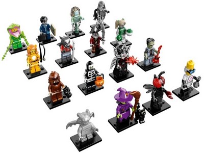 lego 2015 set 71010 LEGO Minifigures Serie 14 (Monsters) Figurines LEGO - Série 14 (Monstres)
