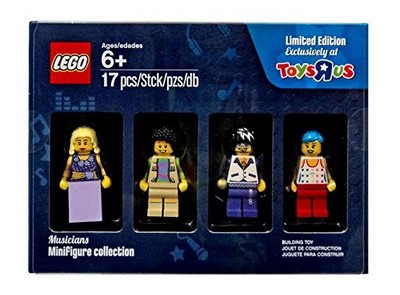 lego 2016 set 5004421 Musicians minifigure collection Collection de figurines de musiciens