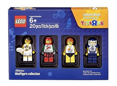 lego 2016 set 5004573 Athletes minifigure collection Collection de figurines d'athlètes