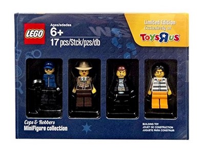 lego 2016 set 5004574 Cops and Robbers minifigure collection Collection de figurines de flics et de voleurs