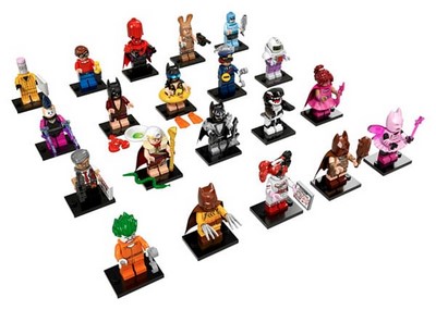 lego 2017 set 71017 LEGO Minifigures - The LEGO Batman Movie Figurines LEGO - The LEGO Batman Movie
