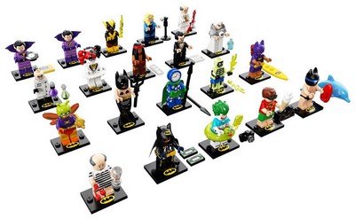 lego 2018 set 71020 LEGO Minifigures - The LEGO Batman Movie 2 Figurines LEGO - The LEGO Batman Movie 2