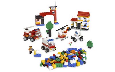 lego 2007 set 6164 Rescue Building Set 