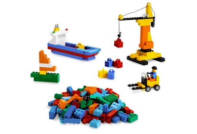 lego 2008 set 6186 Build Your Own LEGO Harbor 