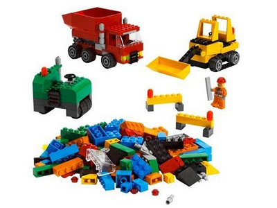 lego 2008 set 6187 Road Construction Set 