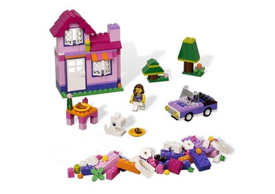 lego 2012 set 4625 Pink Brick Box 