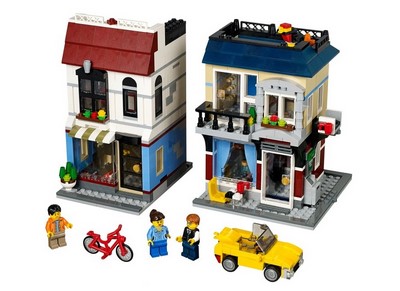 lego 2014 set 31026 Bike Shop and Cafe Magasin de vélos et café