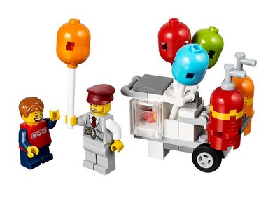 lego 2014 set 40108 Balloon Cart Chariot de ballon