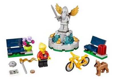 lego 2016 set 40221 Fountain