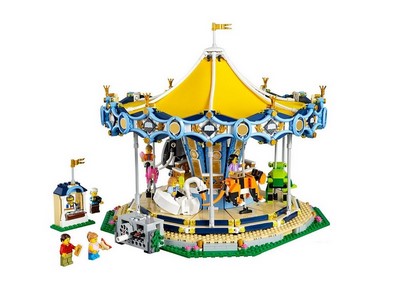 lego 2017 set 10257 Carousel Le manège