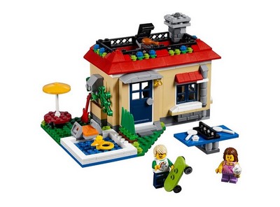 lego 2017 set 31067 Modular Poolside Holiday Les vacances à la piscine