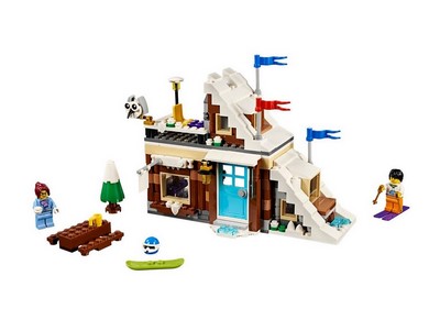 lego 2018 set 31080 Modular Winter Vacation Le chalet de montagne