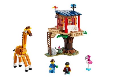 lego 2021 set 31116 Safari Wildlife Tree House La cabane dans l’arbre du safari