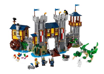 lego 2021 set 31120 Medieval Castle Le château médiéval