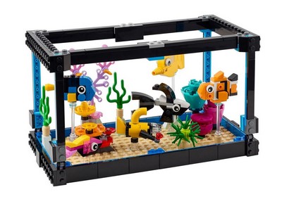 lego 2021 set 31122 Fish Tank L'aquarium