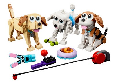 lego 2023 set 31137 Adorable dogs Adorables chiens