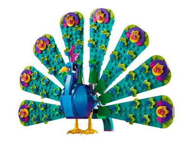 lego 2024 set 31157 Exotic Peacock Le paon exotique