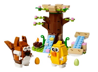 lego 2024 set 40709 Spring Animal Playground Le parc des animaux au printemps