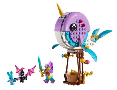 lego 2024 set 71472 Izzie’s Narwhal Hot-Air Balloon La montgolfière narval d'Izzie