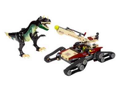 lego 2005 set 7476 Iron Predator vs. T-Rex