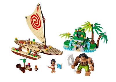 lego 2017 set 41150 Moana's Ocean Voyage Le voyage en mer de Vaiana